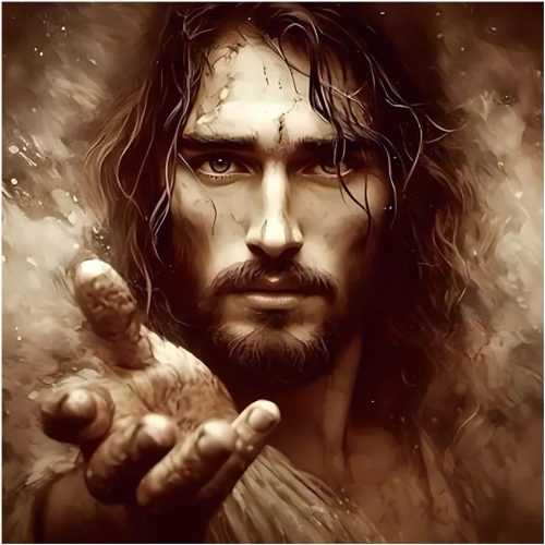 KUKUDEM Jesus Diamond Painting Kits for Adults, Diamond Art Kits 12×12inch