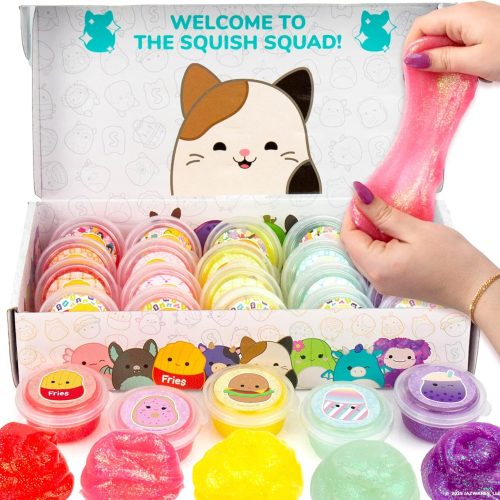 Horizon Group USA Sensory Toy Party Favors, 25 Pack, Squishmallows Slime