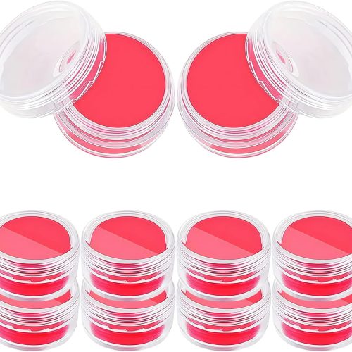 10 Piece Diamond Art Glue and Wax for Painting Kit, Diamond Painting Embroidery Accessories Storage Box, Holder Case with Red Glue Clay for DIY Arts, Crafts and Creative Projects