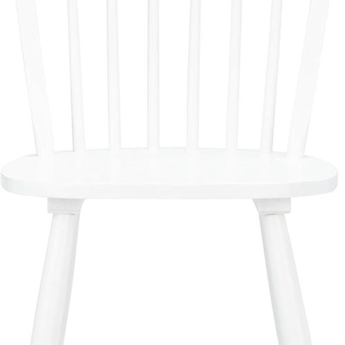SAFAVIEH Camden Spindle Wood Dining Chair Set of 2, 17.83" Seat DCH8501B