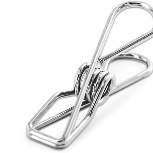 40 Pack Stainless Steel Clothes Pins, Multi-Purpose Metal Wire Utility Clips