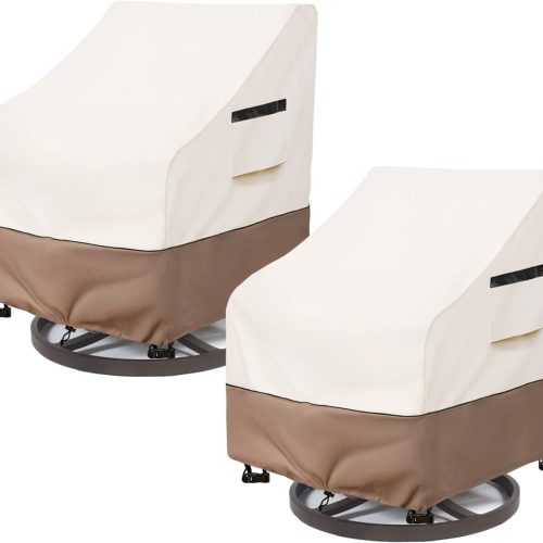Patio Chair Covers Waterproof 2 Pack, 33" W x 35" D x 36" H