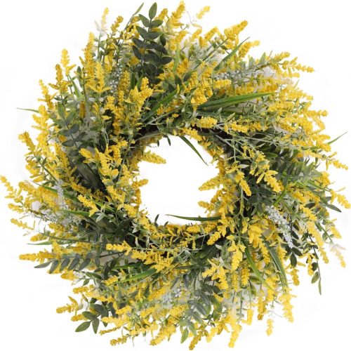 26'' Large Lavender & Eucalyptus Wreath for Front Door