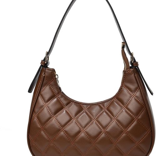 CROJUYI Small Crescent Shoulder Bags Purses for Women Retro Classic Clutch Hobo Tote Purse and Handbag Cute Crossbody Bags