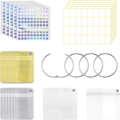Outus 200 Pcs Diamond Painting Accessories Storage Diamond Art Bag Tool Kit