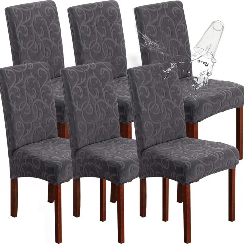 Waterproof Dining Room Chair Covers, Stretch Parsons Chair Slipcovers