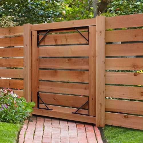 WF2669MAX_1 Heavy Duty Fence Gate Kit Gate Hardware No Sag Kit 2x4s Adjustable for Wooden Fence Gate Windows Shed Doors
