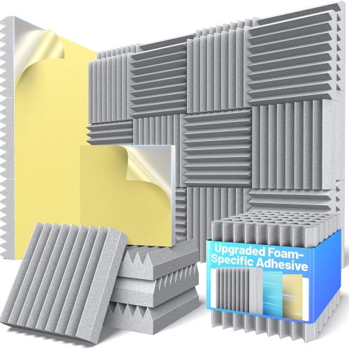 Self-Adhesive Sound Proof Foam Panels For Walls High Density Acoustic Panel
