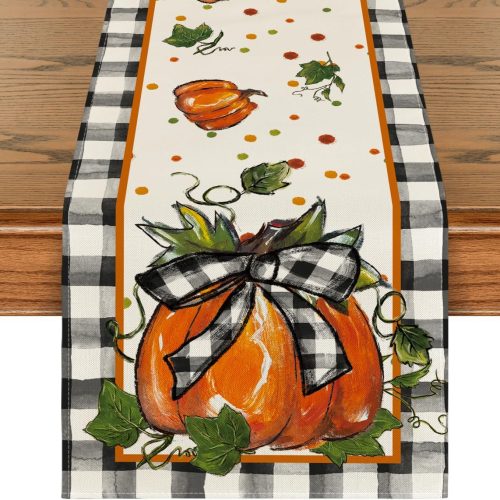 Artoid Mode 210 GSM Fall Table Runner Home Party Decor 13x72 Inch