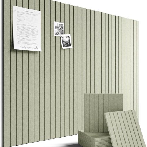 Fluxynara 48" x 36" Large Felt Bulletin Board, Sage