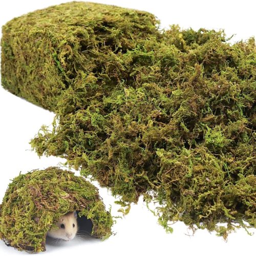 Riare 1.3LB Natural Moss Artificial Fake Moss Alternative for Plants Indoor
