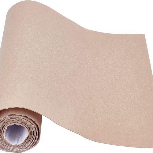 BENECREAT Khaki Self-Adhesive Felt Fabric, 15.7x78.7, 1mm Thick