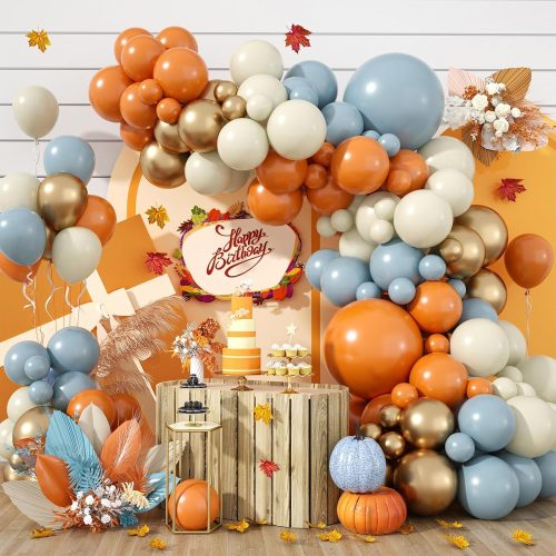 Fall Autumn Balloon Arch Kit, Thanksgiving Themed Party Decorations