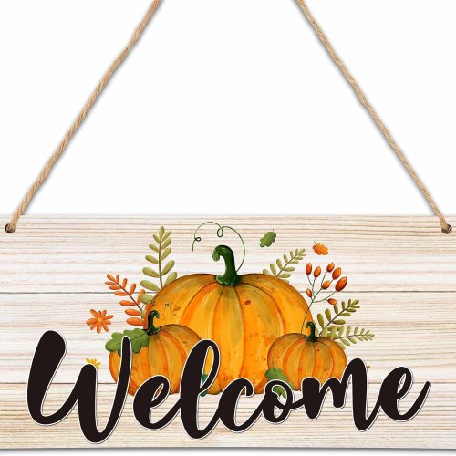 Welcome Sign for Front Door Outside