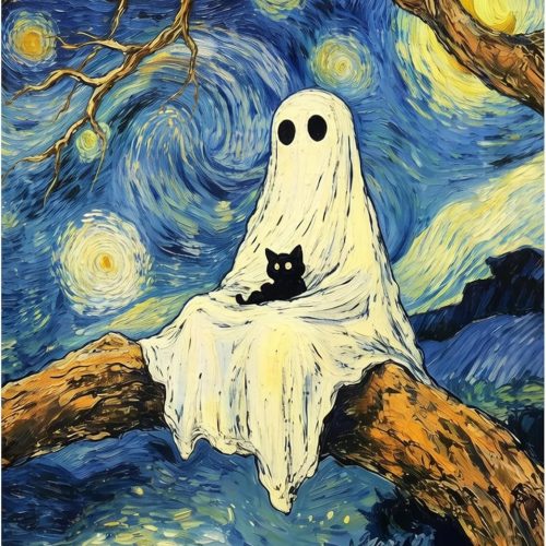 xcemhil Halloween Diamond Art Kits for Adults, Ghost Diamond Painting Kits
