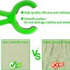 Beach Towel Clips for Beach Chairs Cruise, Strong Grip Clothes Pins Non-Slip Pool Chair Clips, Quilt Drying Clip for Laundry Towel Clothes Blankets Set of 6, with Drawstring Bag(3 Colors)