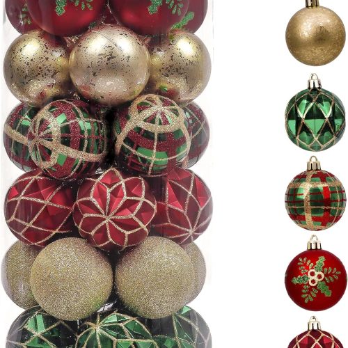 Valery Madelyn 30ct Christmas Tree Decorations Ball Ornaments 2 Inches