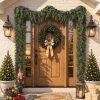 Alupssuc 9FT Cedar Garland, Real Touch &High Density of 200 Branch Leaves