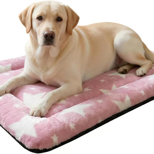 Washable Orthopedic Dog Bed Kennel Pad Indoor Outdoor Crate Mat