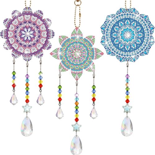 CTTP228CT_1 Macarrie 3 Pack Diamond Art for Adults, DIY Painting Kits, Fresh Style
